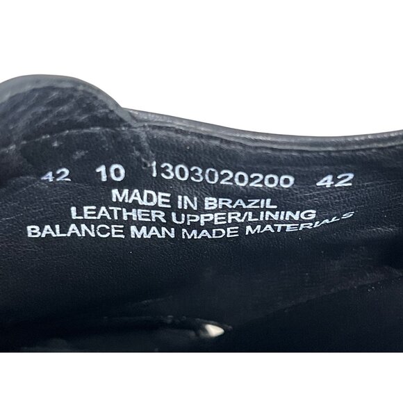 Dansko Leather Studded Heel Ryder Clogs Ankle Strap Black Y2K Size 42 / 11.5 - Picture 8 of 11